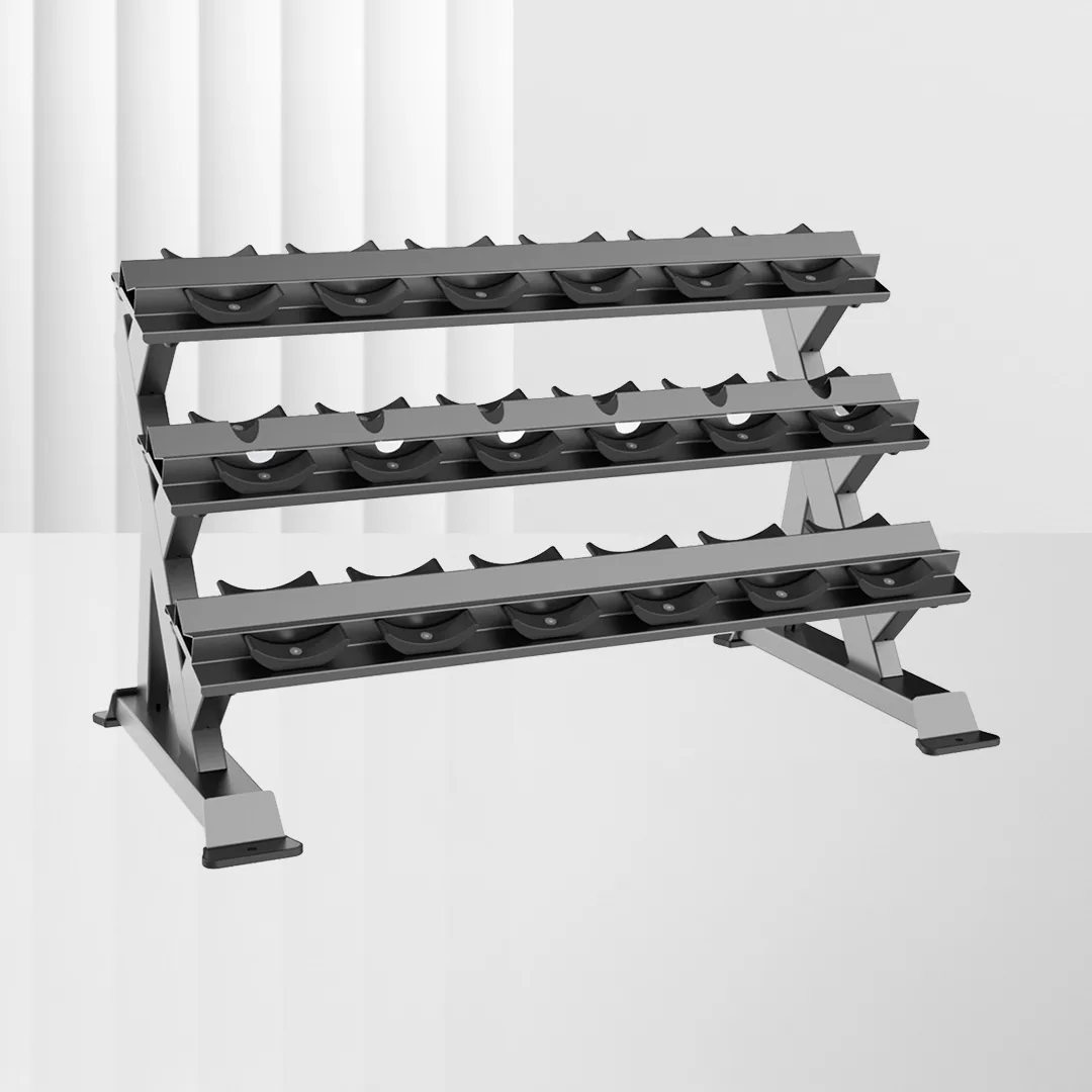 ALIRON 3 Tier Dumbbell Rack 3067