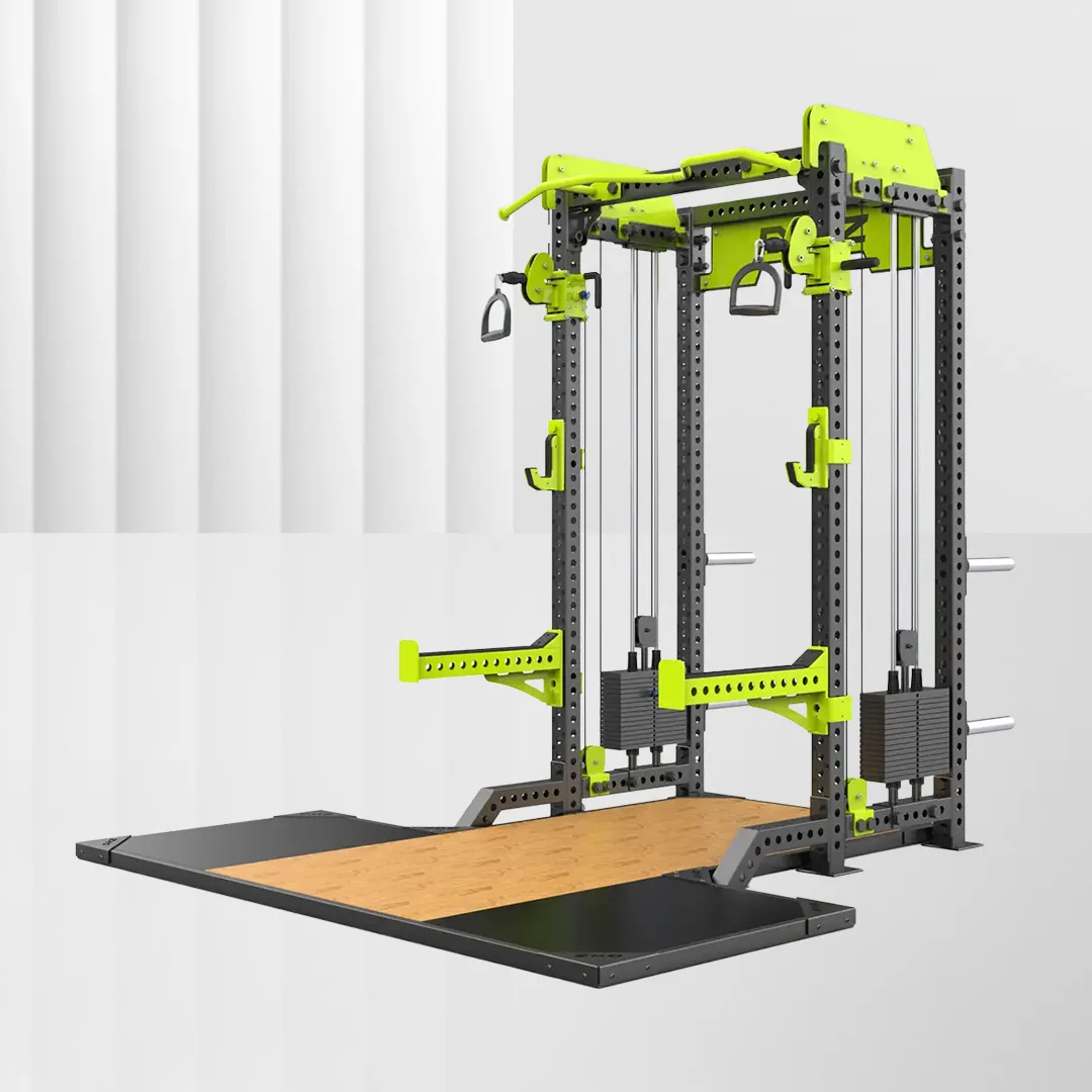 ALIRON Half Rack With Weightlifting Platform 6221P