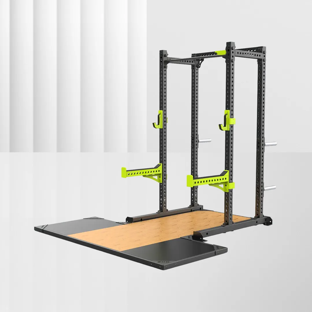 ALIRON Half Rack With Weightlifting Platform 6254P