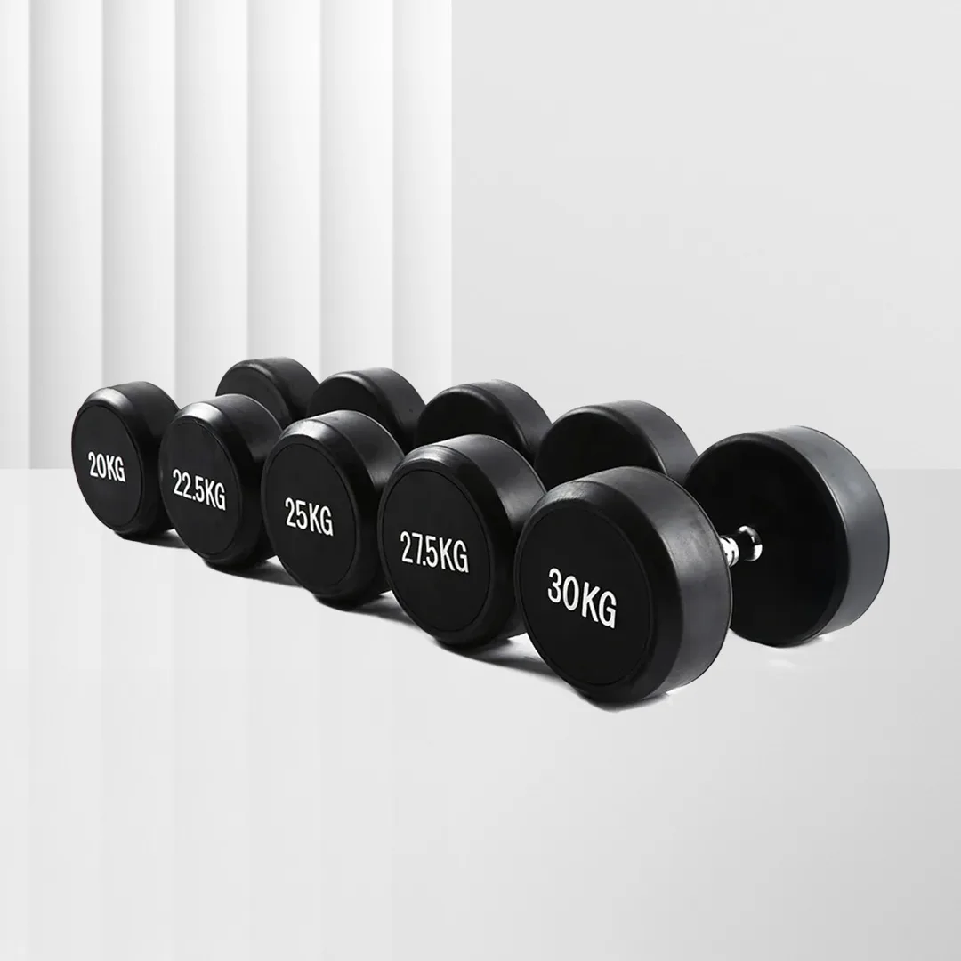 ALIRON Pro-Style Rubber Dumbbell J1030/FF51D2A/SU2B11