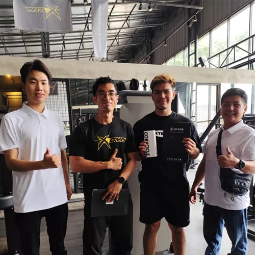 The IRONFIT team at X-Gym Depok